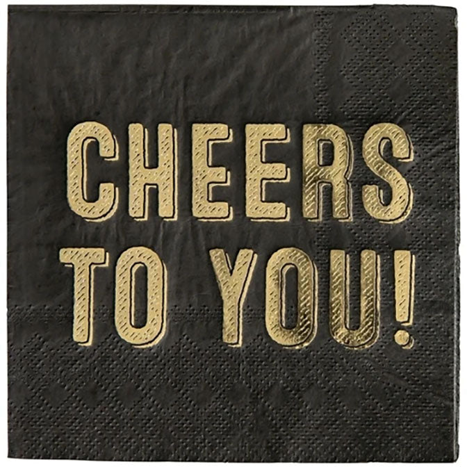 Cheers to You Beverage Napkin