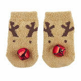 Chenille Rattle Toes Socks
