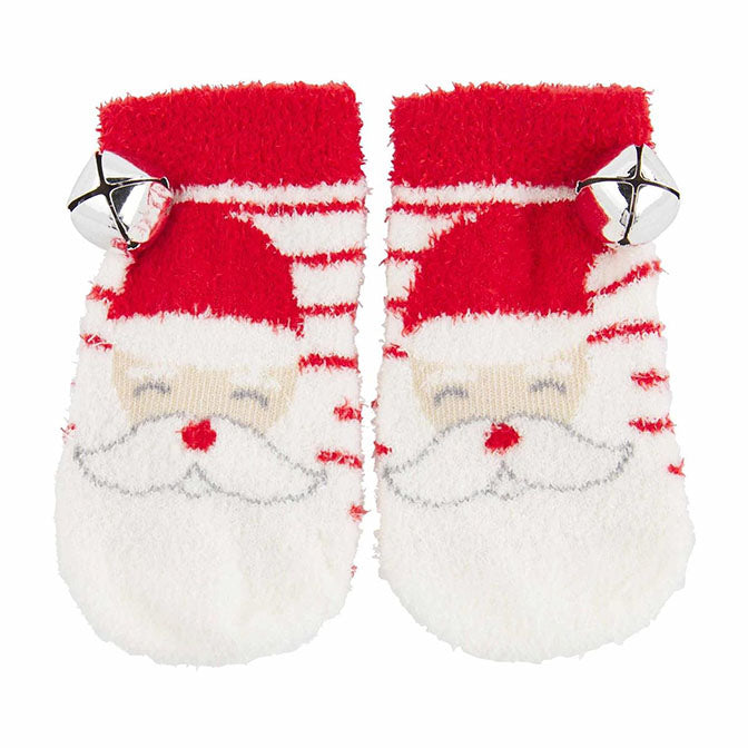 Chenille Rattle Toes Socks