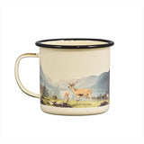 Deer Enamel Mug