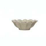 Stoneware Flower Bowls