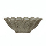 Stoneware Flower Bowls