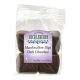 Dark Chocolate Huckleberry Marshmallow Dips