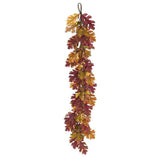 Fall Oak Leaves Garland