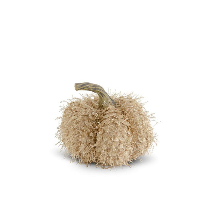 Cream Fringe Pumpkin