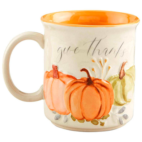 Gather Pumpkin Mugs