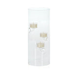 Glass Single Tealight Holder/Hurricane XLTall