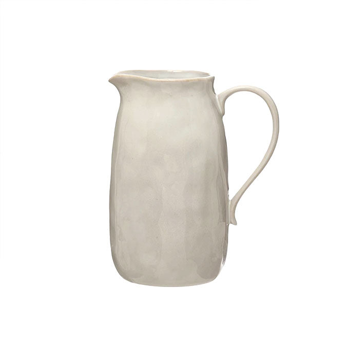 96 oz. Glazed Stoneware Pitcher