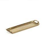Rectangular Aluminum Tray-Dark Gold