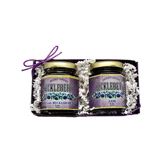 Huckleberry Honey & 3oz Huckleberry Jam Gift Pack