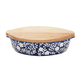 Indigo Baker with Lid
