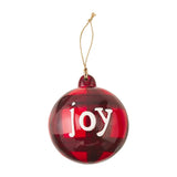 Sentiment Buffalo Checkered Ornaments