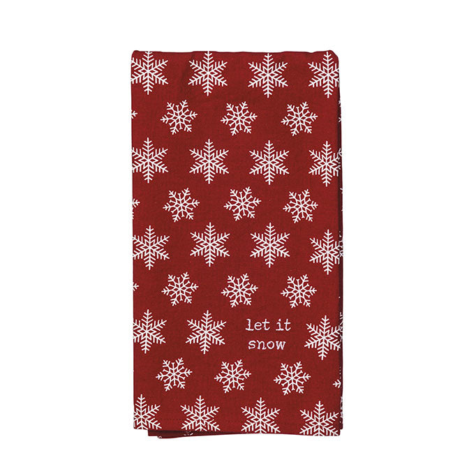 Let It Snow Kitchen Towel