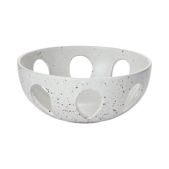Large White Orchard Bowl
