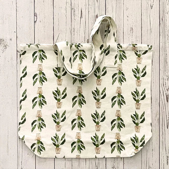 Peace Lily Tote Bag
