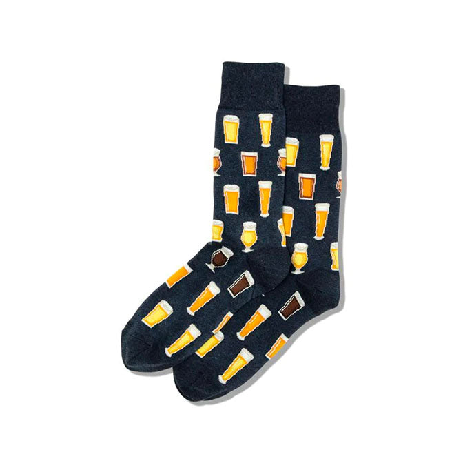 Mens Beer Crew Socks