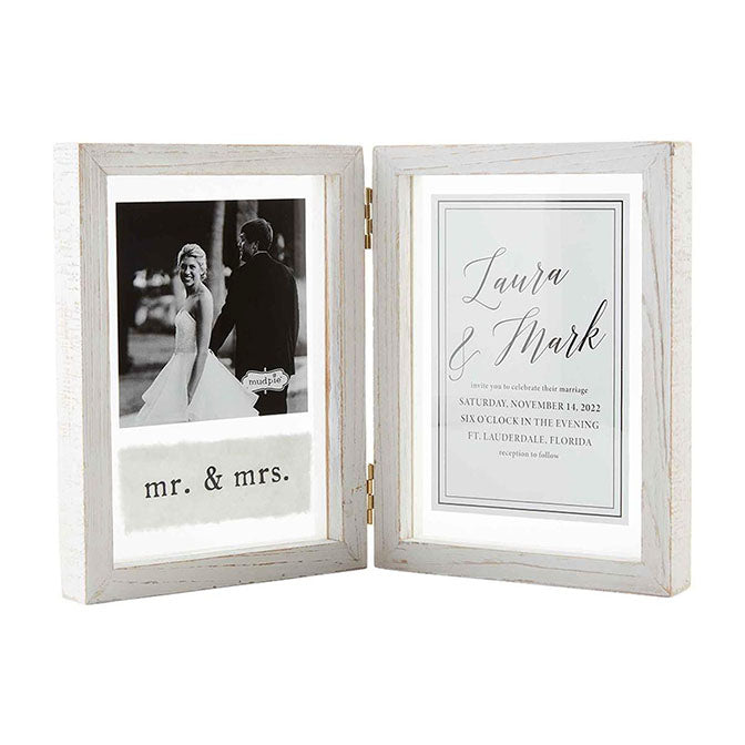 Wedding Hinged Glass Frame