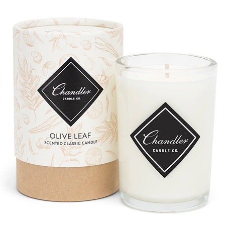 Olive Leaf Candle