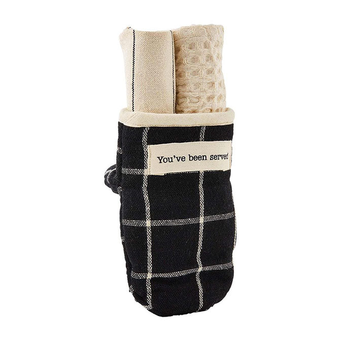 Oven Mitt & Towel Set