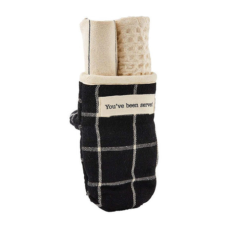 Oven Mitt & Towel Set