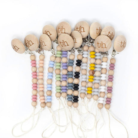 Petite Ori Pacifier & Toy Clip Navajo Speckle