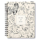 Play All Day - Wire Notebook