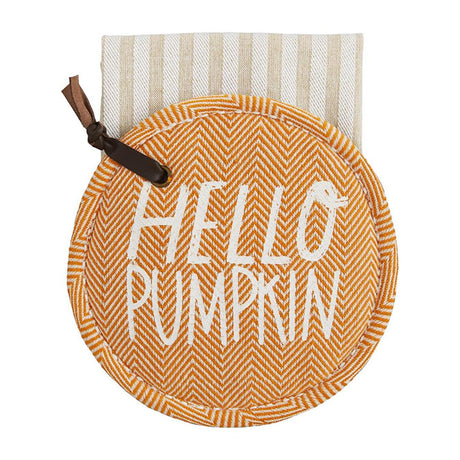 Thanks Pot Holder & Towel Set