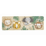 Wood Safari Animal Face Puzzle