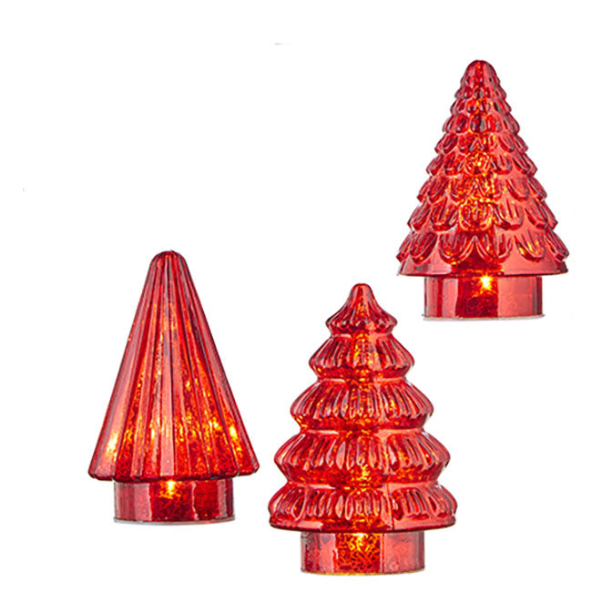 Red Lighted Trees
