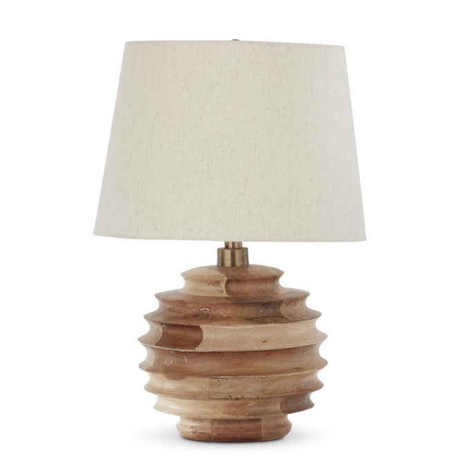 Ribbed Light Mango Lamp