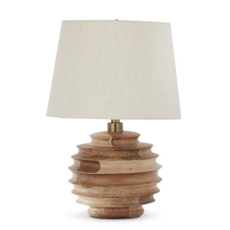 Ribbed Light Mango Lamp