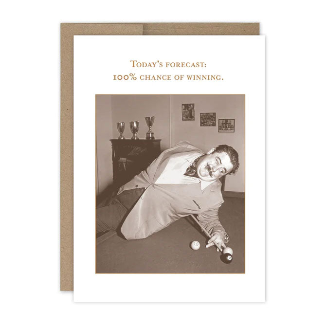 Today's Forecast Birthday Card