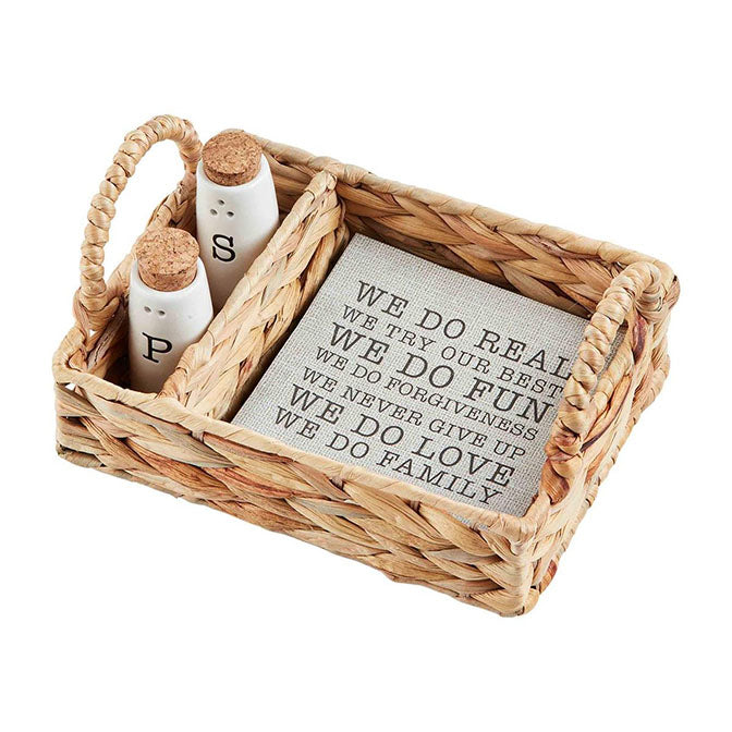 Salt and Pepper/Napkin Holder Set