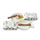 Seasons Greeting Appetizers Plate