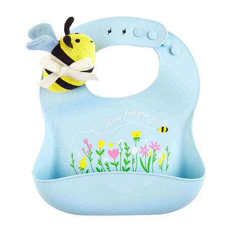 Silicone Bib Rattle