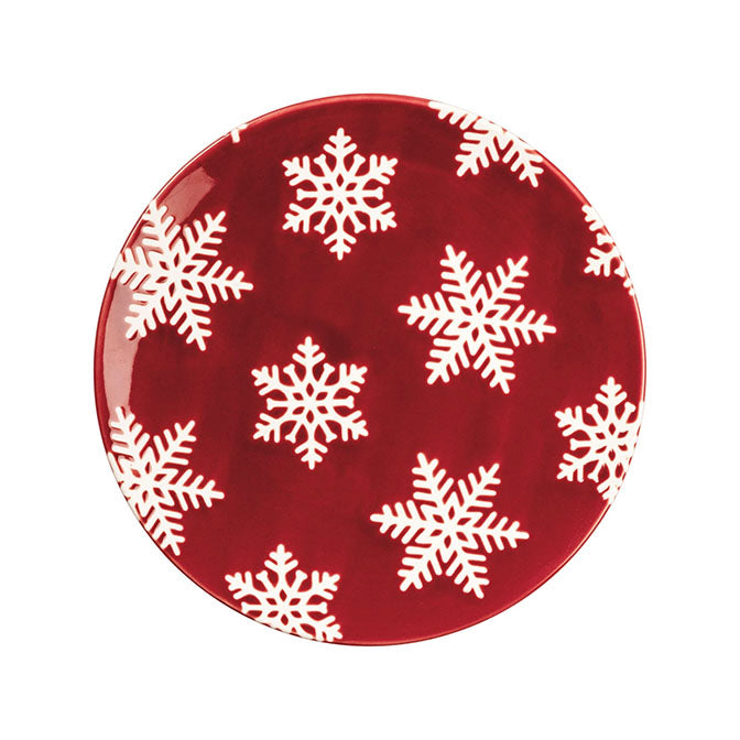 Small Snowflake Plate