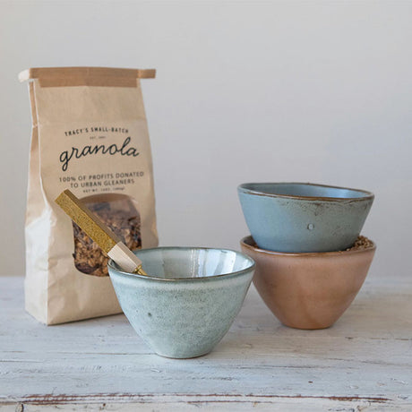 5" Round Stoneware Dip Bowls