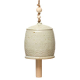 Stoneware Bell With Reactive Glaze