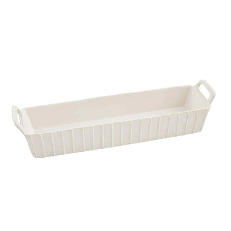 Stoneware Cracker Dish