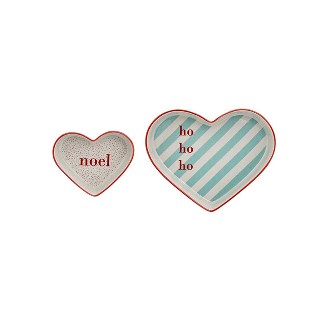 Stoneware Lucia Heart Dish