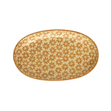 Hand Stamped Stoneware Plates with Assorted Patterns