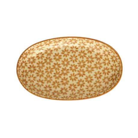 Hand Stamped Stoneware Plates with Assorted Patterns