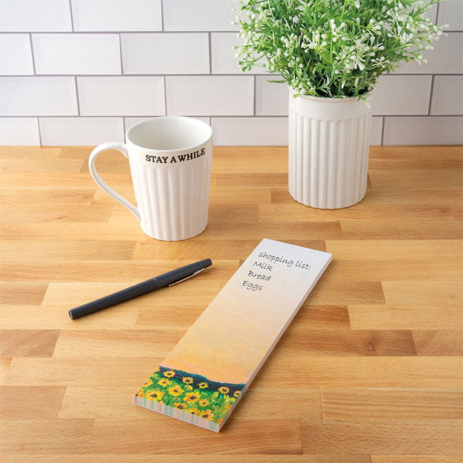 Sunflowers List Pad