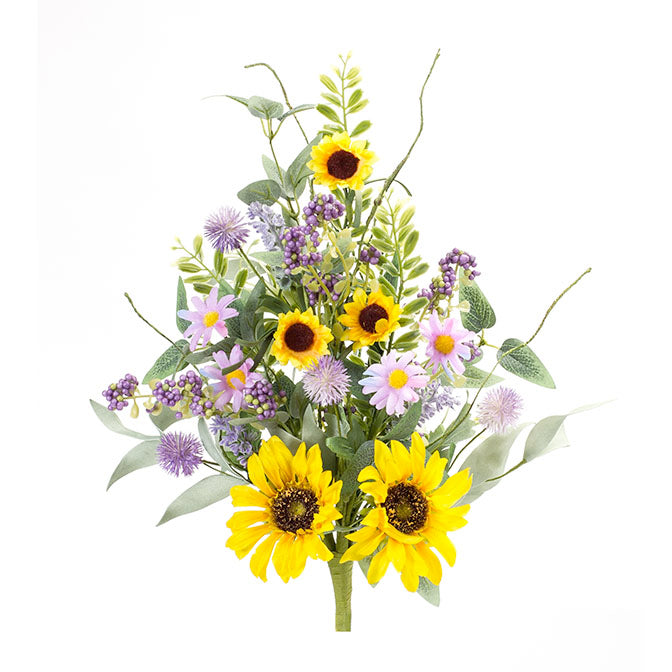 Mixed Spring Sunflower Pick