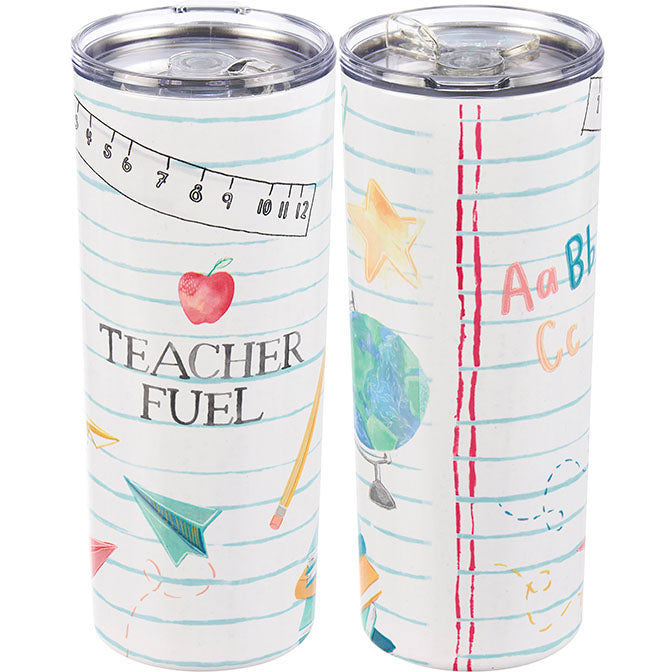 Teacher Fuel Coffee Tumbler