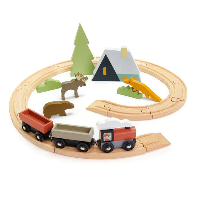Treetop Trains Set