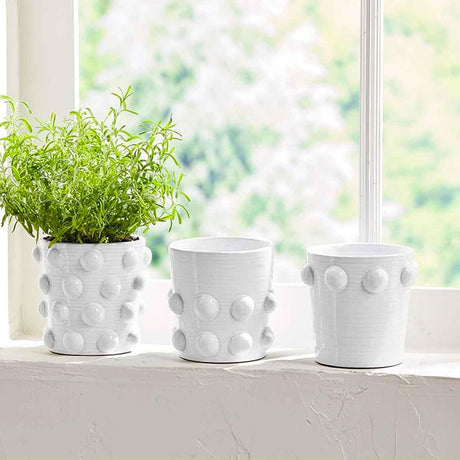 Beaded Dot Pots