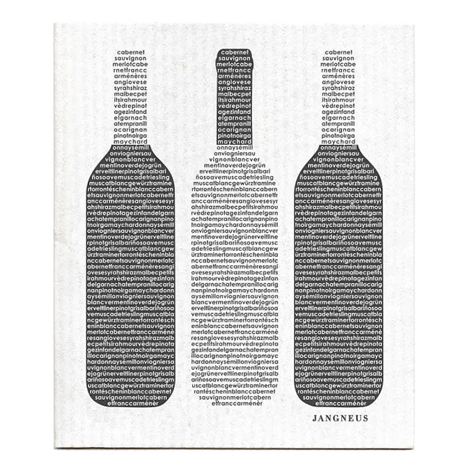 Black Wine Swedish Dishcloth