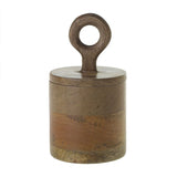 Small Mango Wood Canister