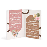 A Grandma's Love Stays In Our Hearts Forever Card